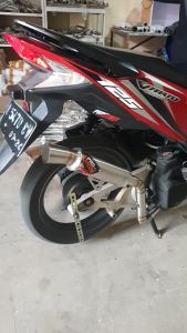 Knalpot Silincer Corong Drag AFR Racing Samlong Sunmori Inlet 38 50 Laser