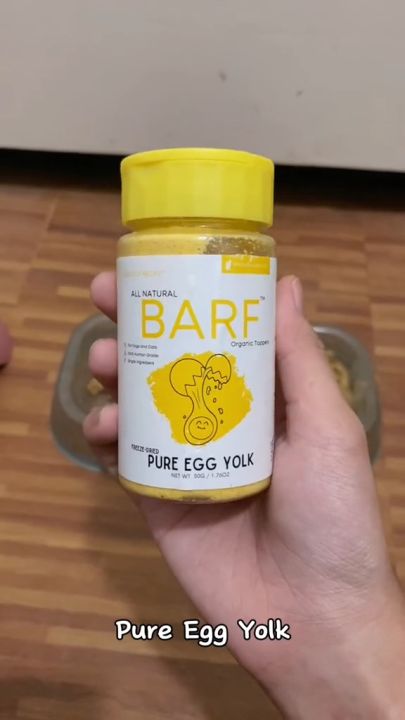 Luscious Recipe Freeze Dried Pure Egg Yolk Powder Appetite Booster Organic Meal Toppers For Dogs & Cats