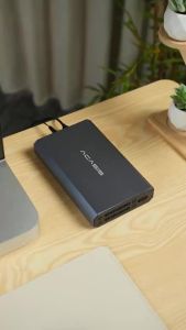 Acasis | Acasis USB 3.0 1-Bay Enclosure for 3.5/2.5" SATA HDD Aluminum Heat Dissipation Case Support 30TB Max External Storage Tool-Free