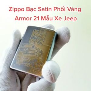 Mô Hình Sưu Tầm Bạc Satin Mẫu Xe JEEP Có Hộp