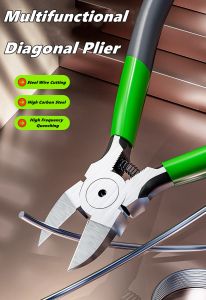 5/6 inch Cutting Pliers Electronic Diagonal Plier Side Cutters Cable Burr Pliers DIY Jewelry Repair Hand Tool