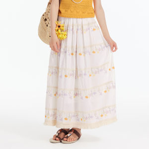 Barry Banny | All-over Small Flower Print Summer Childrens Skirt