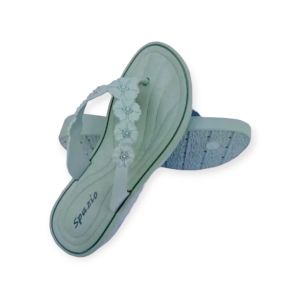 SPAZIO Sendal Karet Jepit Wanita Dewasa Motif Bunga 01 Series