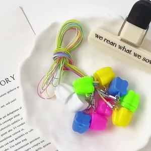 PIORPOY Dental Baby Deciduous Tooth Box 5Pcs Organizer Container Boxes Kids Milk Teeth Storage Case Colorful DentistryAccessorie