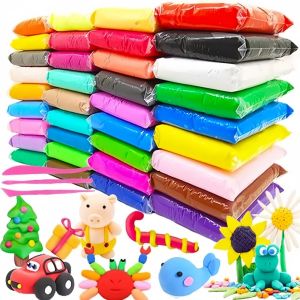 Children Ultra Light Clay DIY Set 36 Colors Super Soft Air Dry Modeling Clay for DIY Toys Kindergarten Child Fun Art Supplies