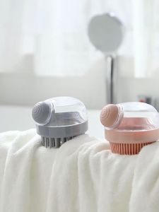Silicone Shampoo Head Scalp Massage Brush Silicone