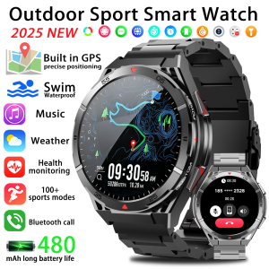 X2B Smart Watch Men GPS Positioning Outdoor Sport Bluetooth Calling AI Voice Health Monitoring Fitness Tracker X2-B Smartwatch