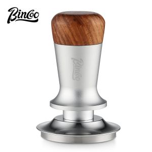 BINCOO Coffee Tamper Coffee Machine Italian Elastic Tamper Powder Distributor Set Stainless Steel 51MM/58MM