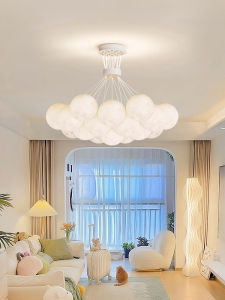 Smile | Modern Creative Cream Style Living Room Chandelier