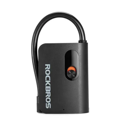 【SG Delivery】ROCKBROS Mini Portable Electric Pump 70PSI 2600mAh Battery Type-C Charging Bicycle Air Pump AV/FV MTB Road Bike Motorcycle Wireless Inflator Pump