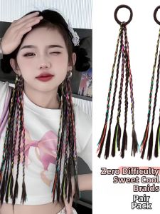 Braided Hair Accessories for Little Girls