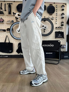 Quick Dry Straight Leg Thin Summer Mens Hiking Trousers Outdoor Workwear Pants Cone Shape Mountain Sports Trousers