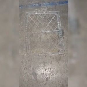 tutup saja keranjang lubang buah +- 28.5 x 41 cm plastik pvc penutup