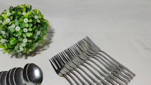 Sendok + Garpu Makan 12 Pcs