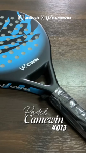 CAMEWIN 4013 Profesional Raket Padel Tenis RTS Raket Serat Karbon & Glass Fiber