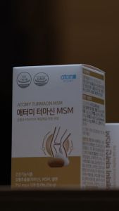 Viên uống bổ sung sụn khớp và làm giảm đau khớp viêm khớp giảm Gout được chiết xuất nghệ và hoạt chất MSM (752mg x 128viên) - Atomy Turmacin MSM - 애터미 터마신 MSM  - Атоми Термацин МSМ