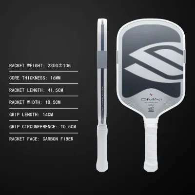 Selkirk Boomstick Pickleball Paddle Pickleball Paddle 16มม.-พรีเมี่ยมคาร์บอนไฟเบอร์แกนโฟม BoomCore นวัตกรรมจุดหวานที่สุดน้ำหนักเบาและมั่นคงพายระดับทัวร์