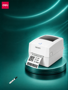 deli | Small Thermal Bluetooth Commercial Barcode QR Code Label Printer