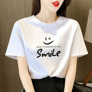 QIANSHUIYIYUN | Cotton Short Sleeve T-shirt White