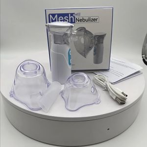 Nebulizer Alat Uap Sesak Nafa Portable Mesh Alat Bantu Pernapasan Uap Mini Genggam Yang Dapat diisi Ulang Bantu Terapi