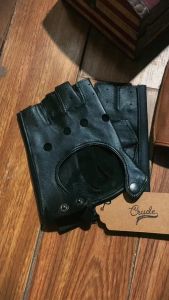 Găng tay da cừu ngón cụt Biker/ Sheepskin Finger Gloves