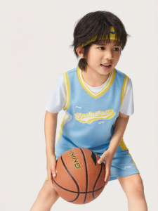 LI-NING KIDS | Quick-drying Basketball Outfit for Children