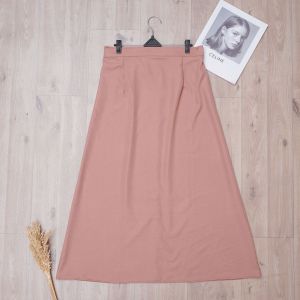 rok skirt silvia wanita terbaru polos - rok syakila premium