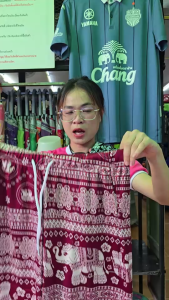 กางเกงลายช้างผ้าเกาหลี นุ่ม ทิ้งตัวสวย สัมผัสพรีเมี่ยม แฟชั่นฮิต