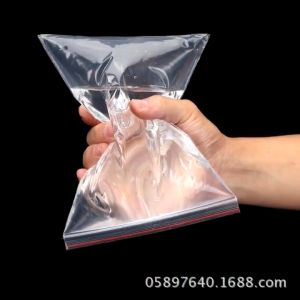 100pcs Zip Plastic pouch food storage/ Resealable Plastic clothes Packaging bag