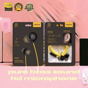 Headset R50 Pure Bass Sound HD Microphone