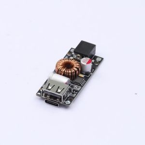 PD 65W Sạc Siêu Nhanh Đa Giao Thức Bộ Sạc Di Động DC Buck Mô-đun Chuyển Đổi Type-C/USB/DC5521 Cho Ô Tô DIY Sửa Đổi