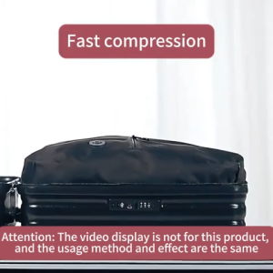 34L Travel Organizer Vacuum Compression Storage Bag With Electric Pump Waterproof Travel Organizer Pouches For Luggage Packing Cube Organizer For Suitcases