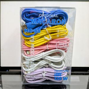 REXI KABEL DATA USB TA20 L//MACARON LIGHTNING 1pcs fast charging 24A