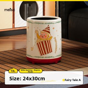 MEISD | Aesthetic Cartoon Design Household Bin