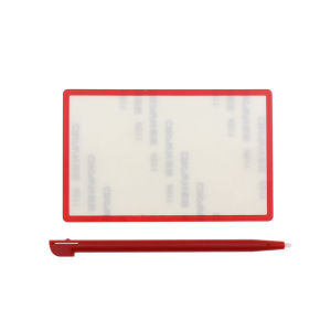 Plastics Protective Screen Lens With Adhesive for 2DS Upper Top Screen Frame Lens Cover LCD Screen Protector For 2DS