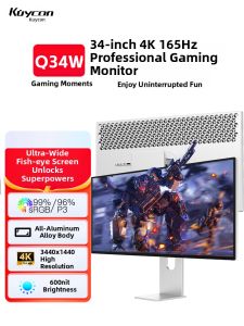 KUYCON | Ultra-Wide 165Hz Near-4K Gaming Monitor 34 Inch
