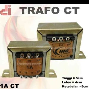 Trafo 1A merk King CT 12 volt sudah teruji kondisi situasi dan elextiblitasnya