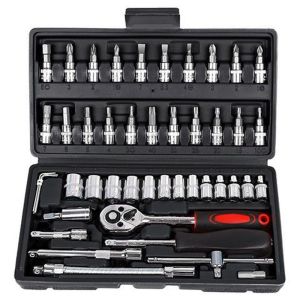 46-Piece Set Small Fly Wrench Set Socket Spanner Repairing Tools Hand Tools Manual Wrench Set Garage Equipment And Supplies