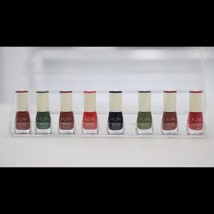 COD] 6PCS Nail Polish Set 8ml No Bake Quick Dry Long Lasting Transparent Nude Nail Polish Set
