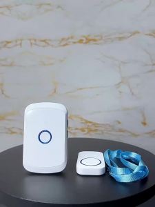 Elderly Beeper Home Wireless Bedside Call Bell Elderly Care Alarm One-Click Call for Help Emergency Alarm