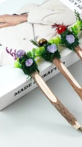 Handmade Crystal Magic Ballpoint Pen Rừng Phù Thủy Bàn Thờ Trang Trí Tâm Linh Sáng Tạo Văn Phòng Phẩm Quà Tặng