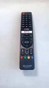Remote điều khiển tivi SHARP GIỌNG NÒI  điều khiển TV SHARP - Tặng kèm pin