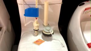 [HCM]Bộ xả cầu 1 khối tay gạt KAG-XBC34 cho cầu Caesar American Ruột thùng nước xí bệt liền khối xả trung D80mm gạt êm sử dụng tốt