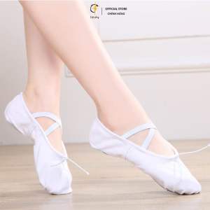 Giày tập múa bale giày tập múa cổ trang size 22-44 form giày nhỏ đi tăng size
