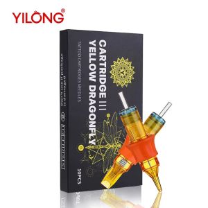10Pcs Disposable Tattoo Cartridge Needles Round Liner Shader Integrated Needle Professional Tattoo Supplies