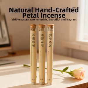 Handmade Rose and Osmanthus Incense Sticks