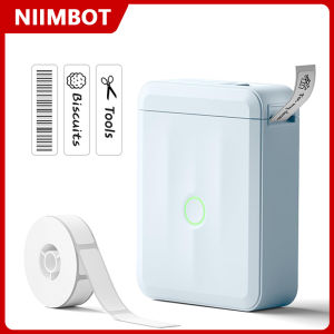 Niimbot D110 Portable Thermal Label Printer Mini Pocket Printer Adhesive UV White Sticker Mobile Wireless For Office Label Maker