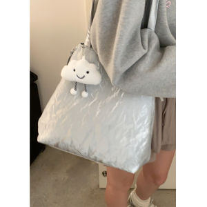 South Korea Niche Style Backpack Bags Womens 2024 New Arrival Trendy Fashion Mint Green Backpack Easiest for Match Large Capacity Bag