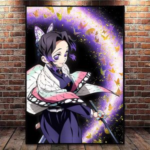 Bandai | Pintura de Diamantes DIY de Anime Japonés Demon Slayer Nezuko y Tanjiro Mosaico Hecho a Mano Arte Creativo y Exquisito Regal