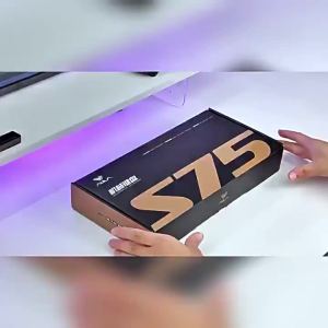 AULA | Wireless Bluetooth Multi-Mode Mechanical Gaming Keyboard with Display 75 Key S75PRO